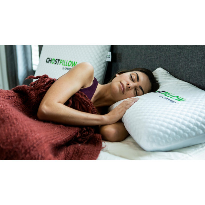 GhostBed Memory Foam Medium Cooling Pillow & Reviews Wayfair